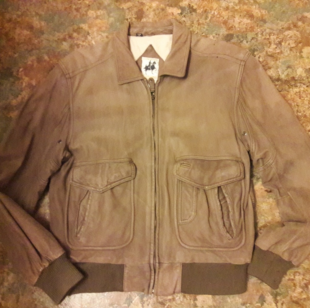 Vintage/ Saddlebred/Leather/ Flight Jacket
